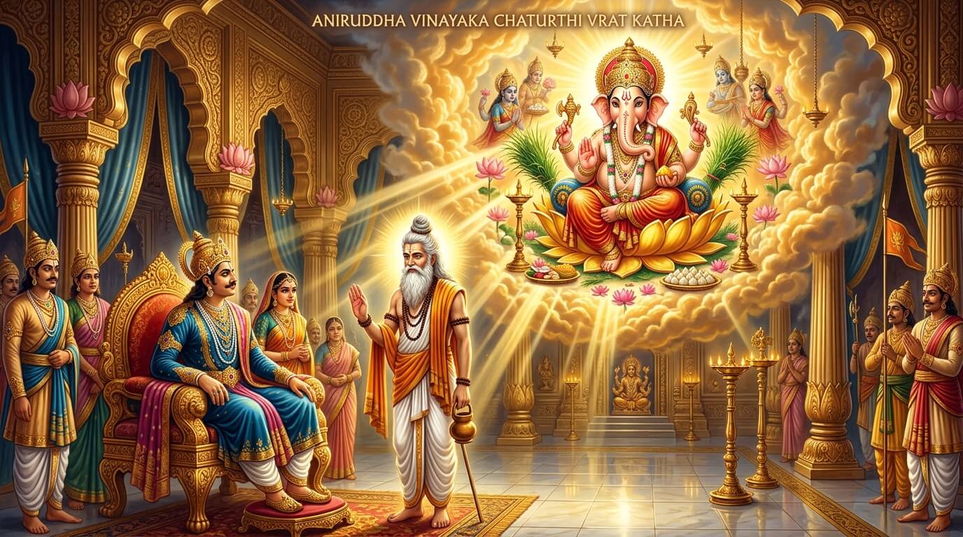 अनिरुद्ध विनायक चतुर्थी व्रत कथा, काशी नरेश और गणेश आराधना