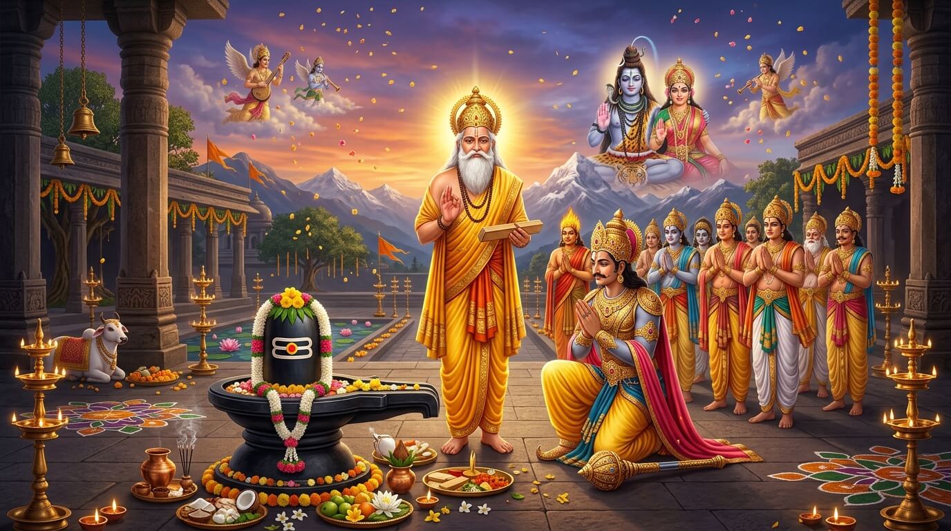 गुरु प्रदोष व्रत कथा: बृहस्पति जी का मार्गदर्शन, देवों का गुरु प्रदोष व्रत और इन्द्र की विजय
