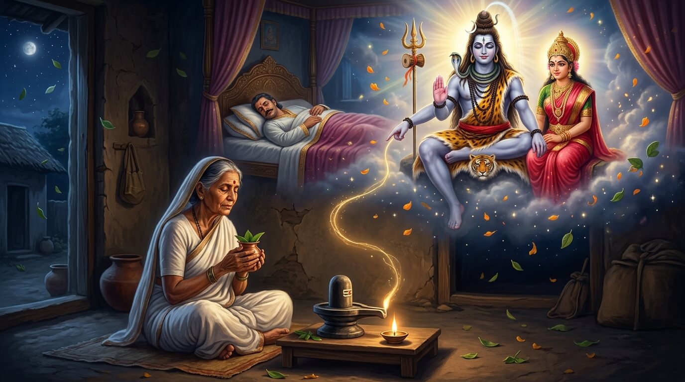 रवि प्रदोष व्रत कथा, निर्धन ब्राह्मण और भगवान शिव की कृपा रवि प्रदोष व्रत कथा: दरिद्र ब्राह्मण परिवार की भक्ति, बालक का कारागार से मुक्ति और शिव कृपा से समृद्धि