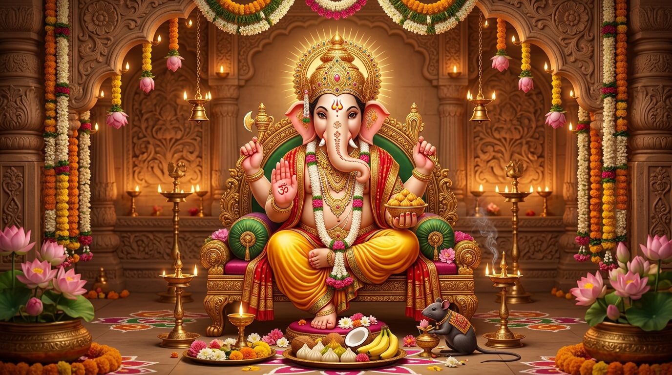 संकर्षण विनायक चतुर्थी व्रत 2026 - भगवान गणेश के सुमुख स्वरूप की पूजा