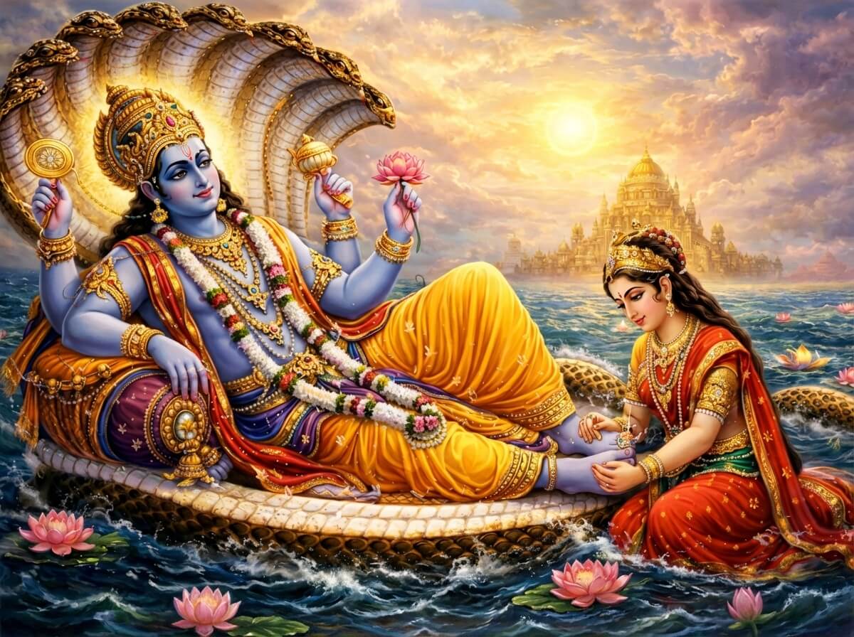 विष्णु सहस्रनाम (Vishnu Sahasranam) - सम्पूर्ण पाठ, अर्थ, लाभ और महत्व